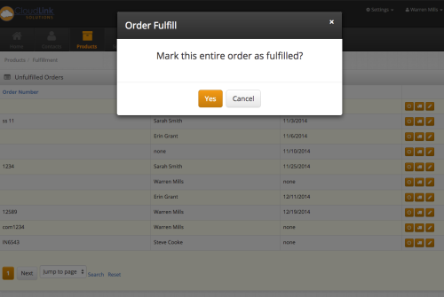 Automatically fulfill and create packing slips for orders that need to be shipped.