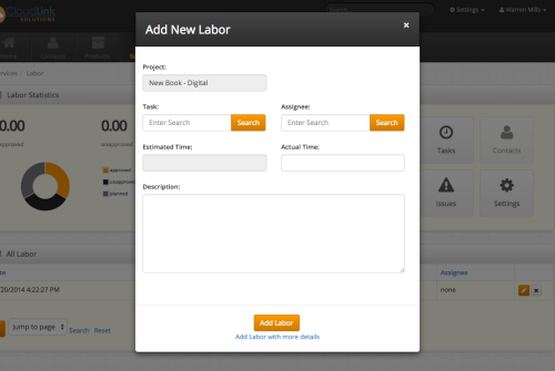 Track labor on jobs, appointments, work orders, and much more.