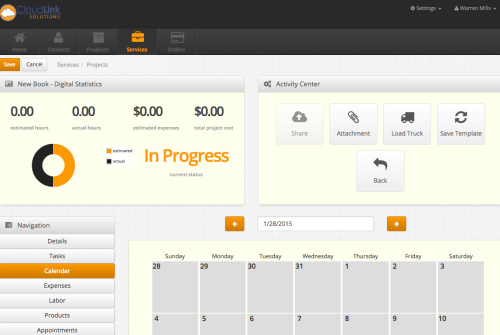 Schedule your tasks, determine how long a project will really take and how your resources need to be arranged.