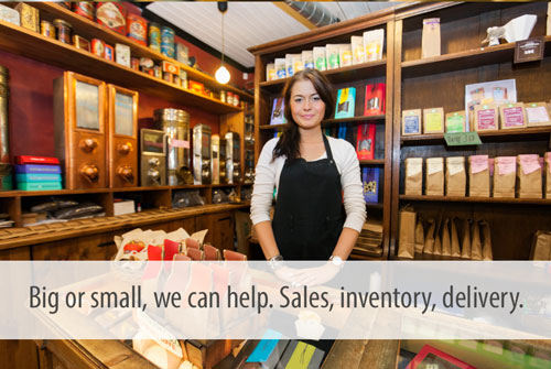 Big or small, we can help. Sales, inventory, delivery.