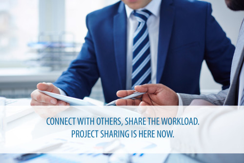 Project sharing is here now. Share your projects with other companies and contractors.